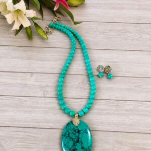 Turquoise beads