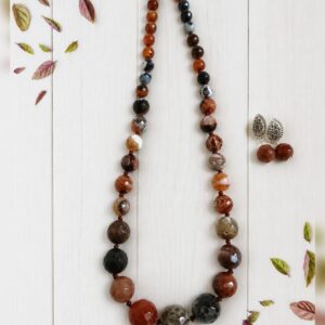 Agates textured with mala