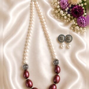 Swarovski pealrs with shell pearls